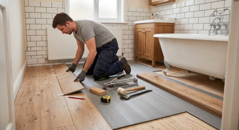 Laminate Floor Remodeling in Fredericksburg, VA