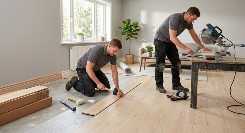 Laminate Tile Installation in Fredericksburg, VA