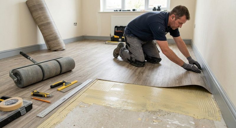 Sheet Flooring Installation in Bastrop, TX